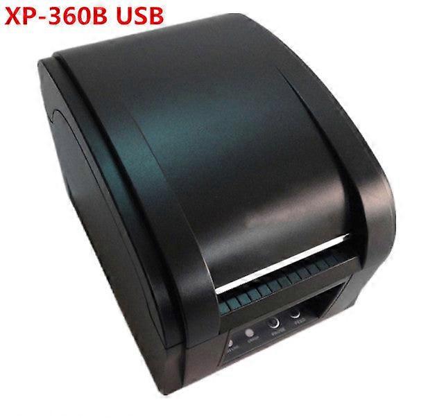 Free Shipping Thermal Label Printer Barcode Qr Code Sticker Receipt Bill Print Support 20-80mm Width Usb Bluetooth Connection