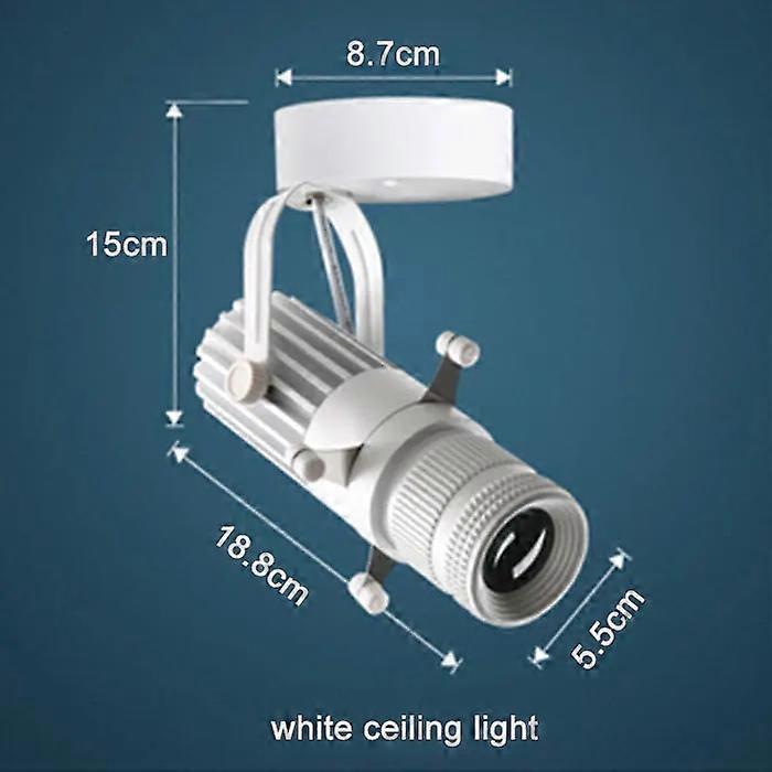 Adjustable aperture led ceiling spotlight variable pattern 5/7/10/15W LED cob track lighting for bar restaurant shop commercial