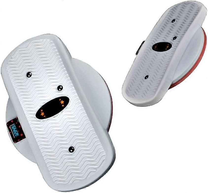 Split Twist Boards with Counter, Quiet Waist Trimmer Fitness Exercise Twisting Stepper for Slimming Waist Home Gym