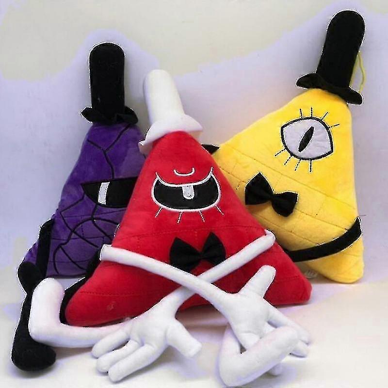 Gravity Falls utstoppede leker Dukker Bill Cipher Soft Doll Plysj Barn Studenter Gaver-L