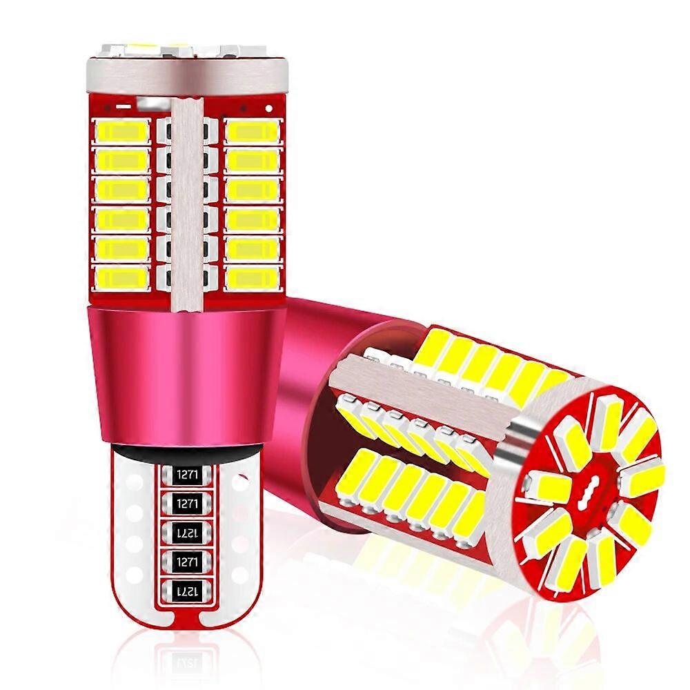 2pcs canbus t10 W5W 194 LED light 3014 57SMD 12v w5w led Clearance Light luces led lamp Led parking lights signal taillight bulb