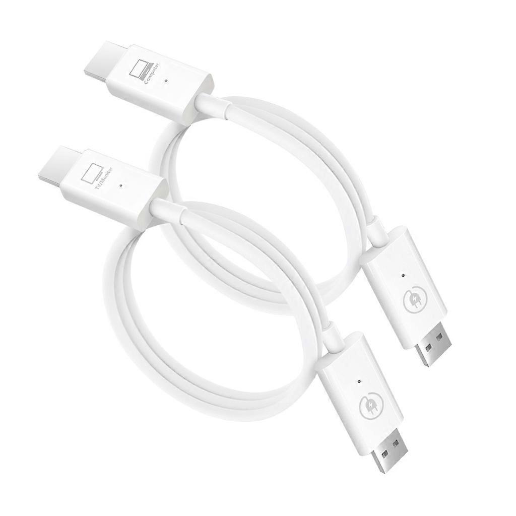 Portable Wireless HDMI-compatible Transmitter & Receiver Mirroring Screen