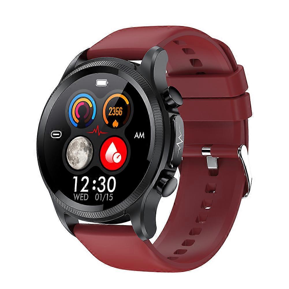 Smart Watch ECG Waterproof, 1,39 Inches Smartwatch with Oximeter, SpO2, PPG, Heart Rate, Body Temperature, Message & Call Reminder for Android iOS
