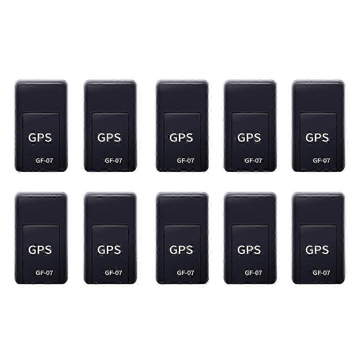 10pcs GF07 Magnetic GPS Tracker Device Mini Real Time Tracking Locator Car Motorcycle Remote Control Tracking Monitor