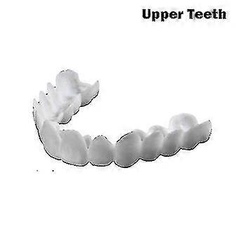 Yeni Snap On Smile Diş Sahte Diş Kapağı Gülüş Kaplamaları Konfor Fit Flex Protez Dişler