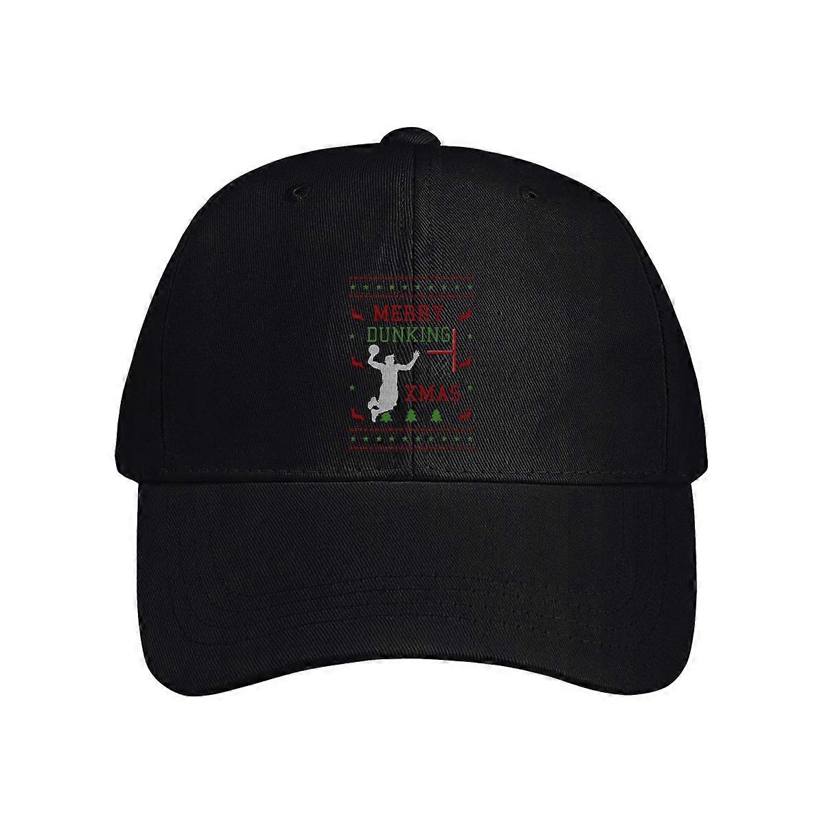 Merry Dunking Xmas Baseball Cap