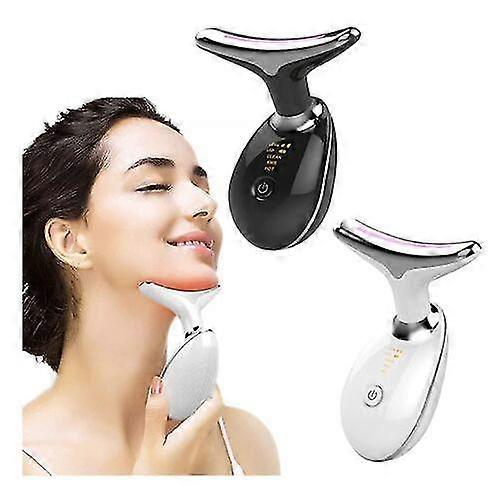 New Upgraded Multifunctional Wavy Chic Beauty Microcurrent Facial Device With 7 Color Modes
