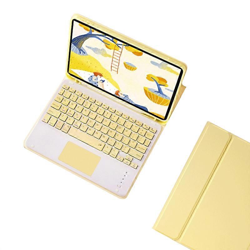 For Pro10.5 Air3 10.2 2020 2019 Ultra Slim Smart Cover Bluetooth-compatible Touchpad Keyboard Case Removable