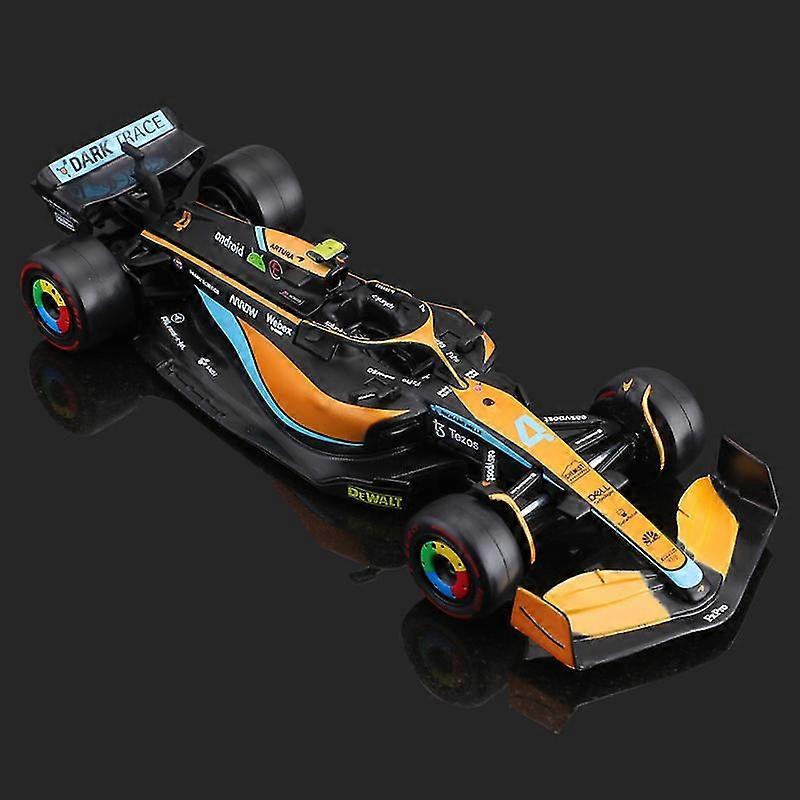1:43 2022 #4 ランド・ノリス F1 マクラーレン Mcl36 #3 ダニエル・リカルド合金高級車ダイキャストカーモデルおもちゃ