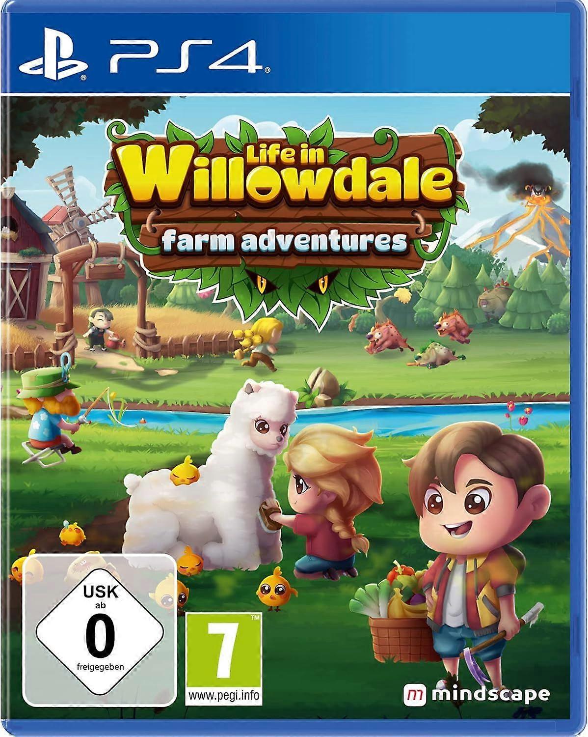 Life in Willowdale Farm Adventures PS4 Game (German Box Multi Language in Game)
