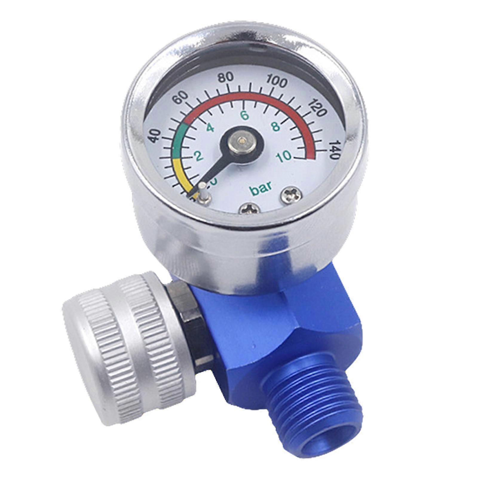 1/4 luftstrømregulator luftkompressorregulator med målerkontroller luftstrøm