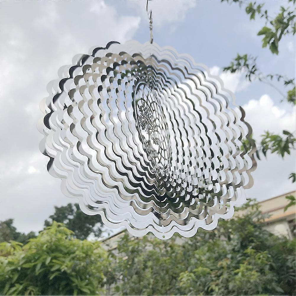 Magical Kinetic Metal Windmill Spinner