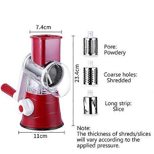 Manual Vegetable Cutter Slicer Multifunctional Round Slicer Potato Cheese Kitchen Gadgets Multi-Function Kitchen Accessories