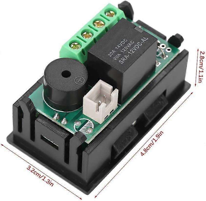 DC 12V Digital Thermostat All Purpose Digital Temperature Controller ...