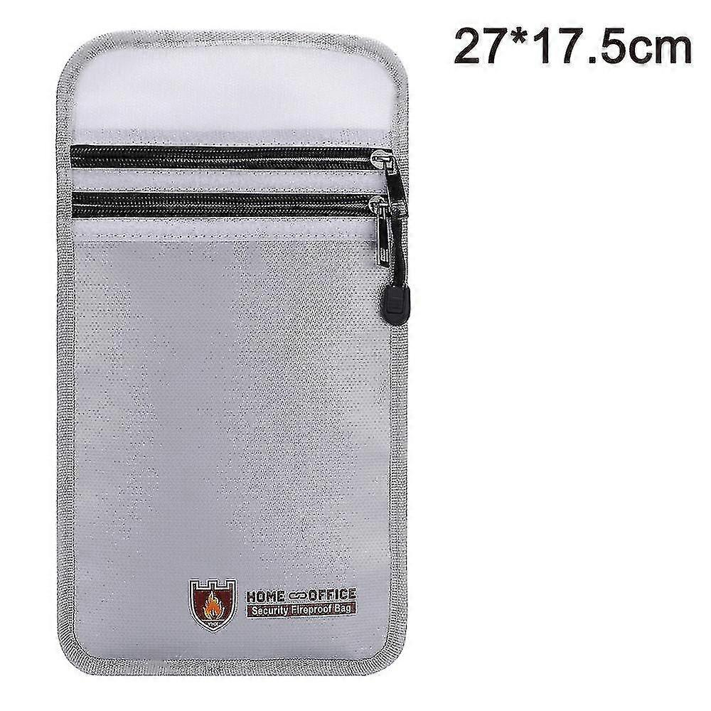 Fireproof Document Bag, Fireproof And Waterproof Envelope Holder, Protect Your Valuables, Documents, Money, Jewelry, Zipper For Maximum Protection