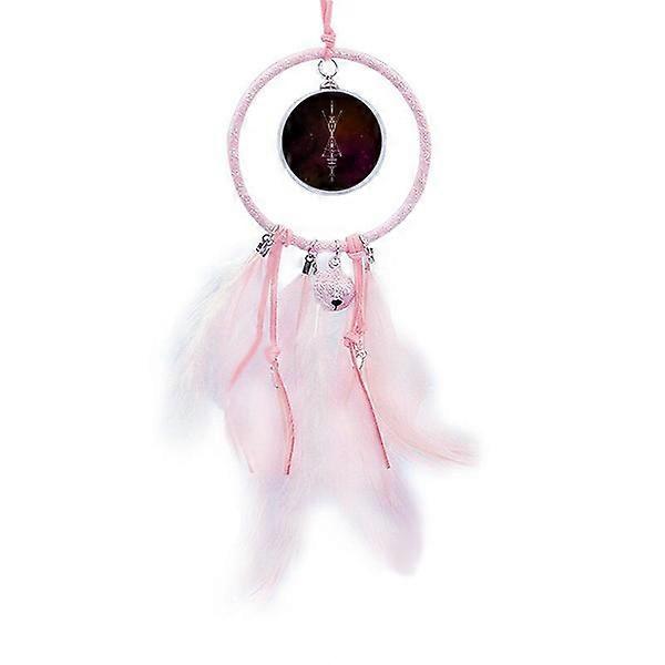 Alien Pattern Geometry Universe Dream Catcher Small Bell Bedroom Decor