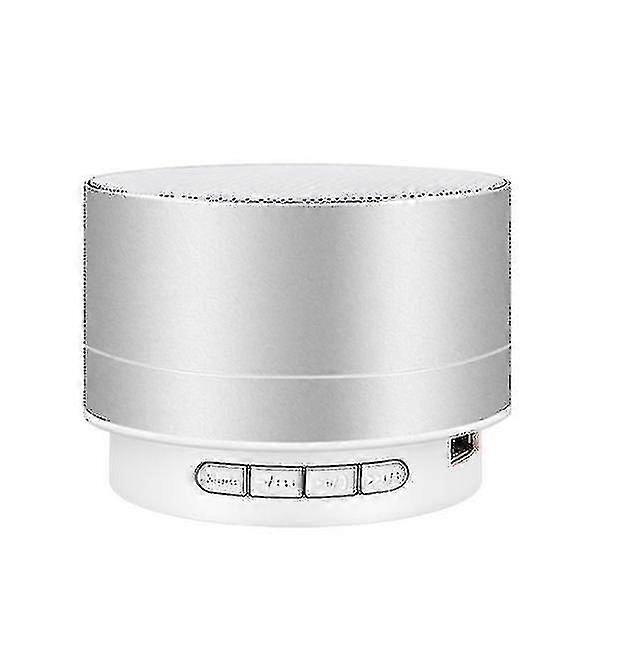 Usb Wireless Bluetooth Speaker,mini Subwoofer Outdoor Playersilver