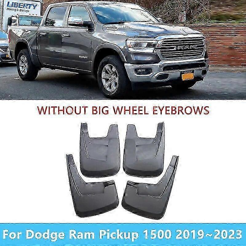 For Dodge Ram Pickup 1500 Dt 2019~2023 2020 2021 Auto Wheel Fender Front Rear Mudguard Mud Flap Guard Flap Splash Car Accessorie g20242293596