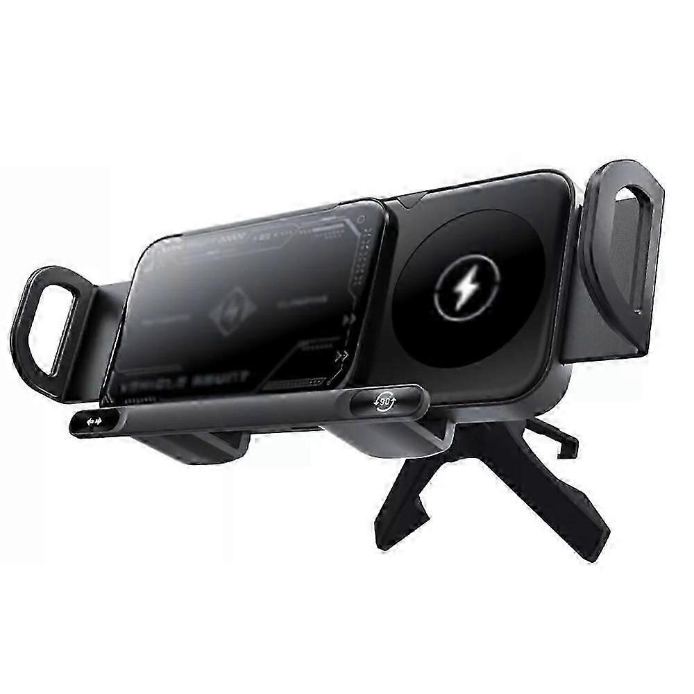 2024 High Intelligent Mobile Phone/Pad Holder, 2 in 1 Auto Rotating Phone Holder