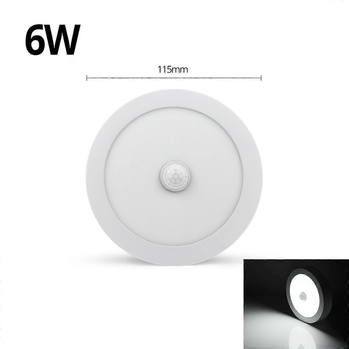 Led Panel Lamp Down Light Surface Mounted Modern Led Ceiling Lights 6W 12W 18W 85-265V Kitchen Bathroom Motion Sensor PIR Smart Lamp