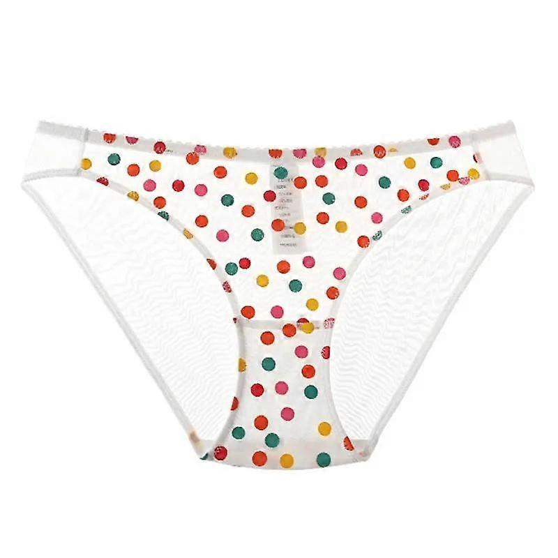CINOON Women's Lace Mesh Low-Waist Briefs