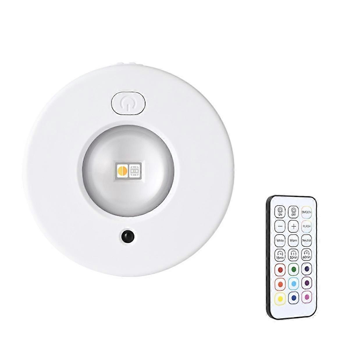 Closet Lights Wireless Stick on LED Under Cabinet Light 500mAh Dimmable Wireless Under Counter Ligh