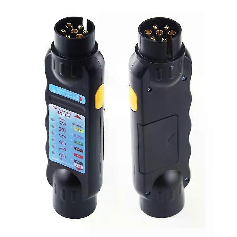 Pin / 13 Pin Trailer Tester 12V Trailer Light Wiring Circuit Tester