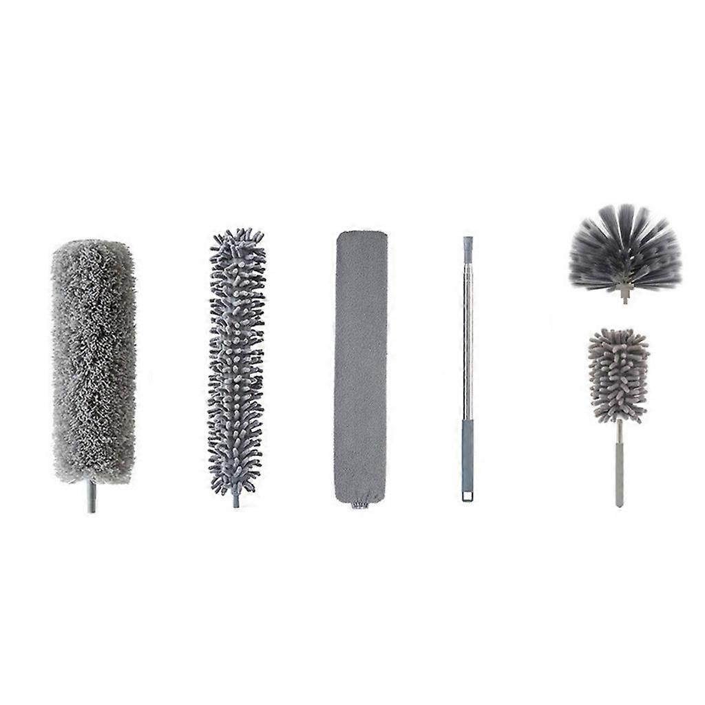 Cleaning Brush Duster Set Various Replacement Dust Brush for Head Ceiling Fan Du