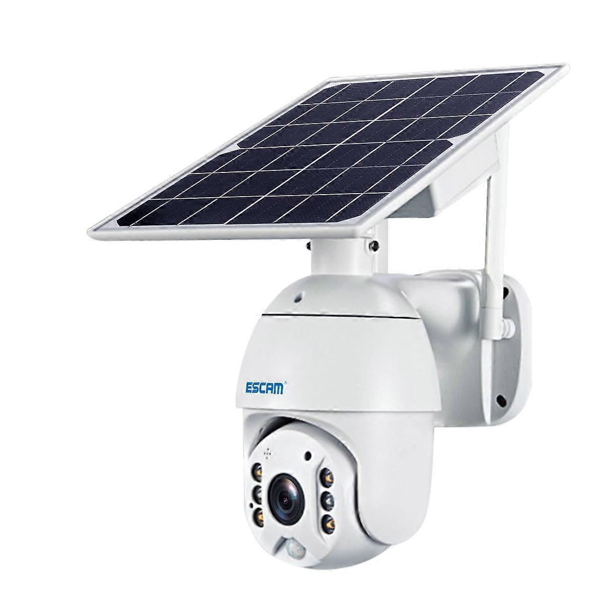 ESCAM QF480 EU Version HD 1080P 4G Solar Panel PT IP Camera