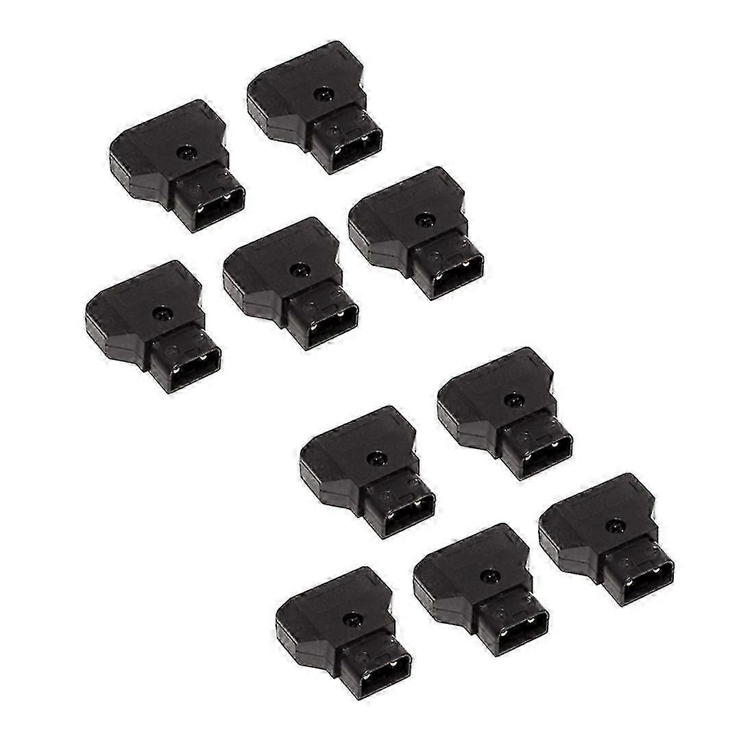 10pcs D-tap Dtap Male Rewirable Cable Socket Battery