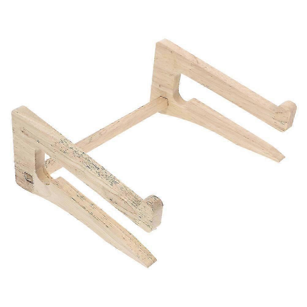 Arbeitsplatte Laptop Stand Notebook Computer Halter Büro Laptop Holz Riser