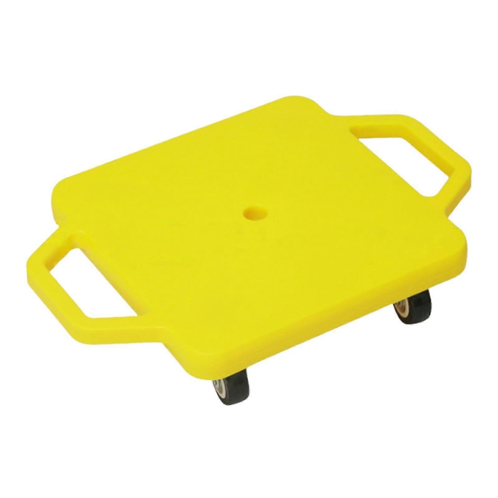 Vloerstep met handvatten en wieltjes, sensorische training, multifunctioneel