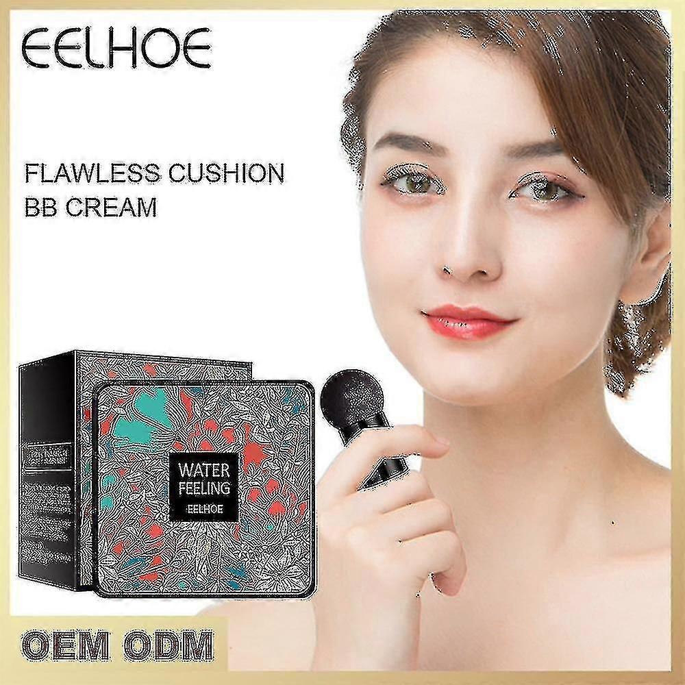 وسادة هوائية ب كريم الفطر تخفي عيوب الوجه وهي مقاومة للماء ومقاومة للعرق وطويلة الأمد