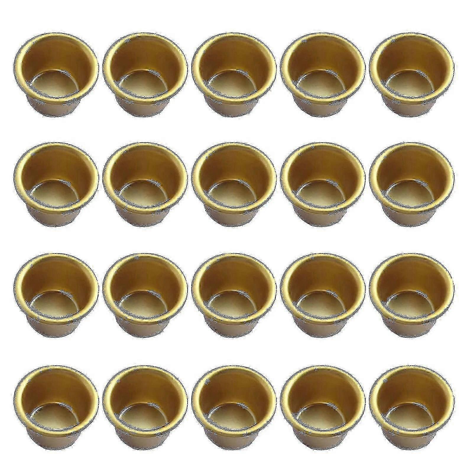 20-pack Metal Candle Insert Holder Set, Compatible With Tree Candle Holders