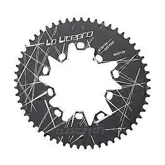 Plato de bicicleta ultraligero BCD 130 mm 7-10 velocidades Plato de bicicleta Rueda de cadena