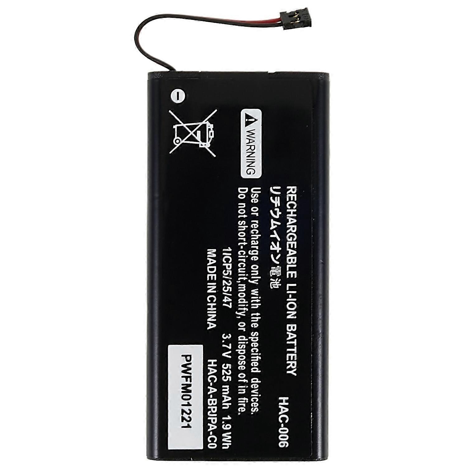 For Nintendo Switch 3.70V 525mAh Li-ion Battery Replacement Part (Encode: HAC-006) (without Logo)