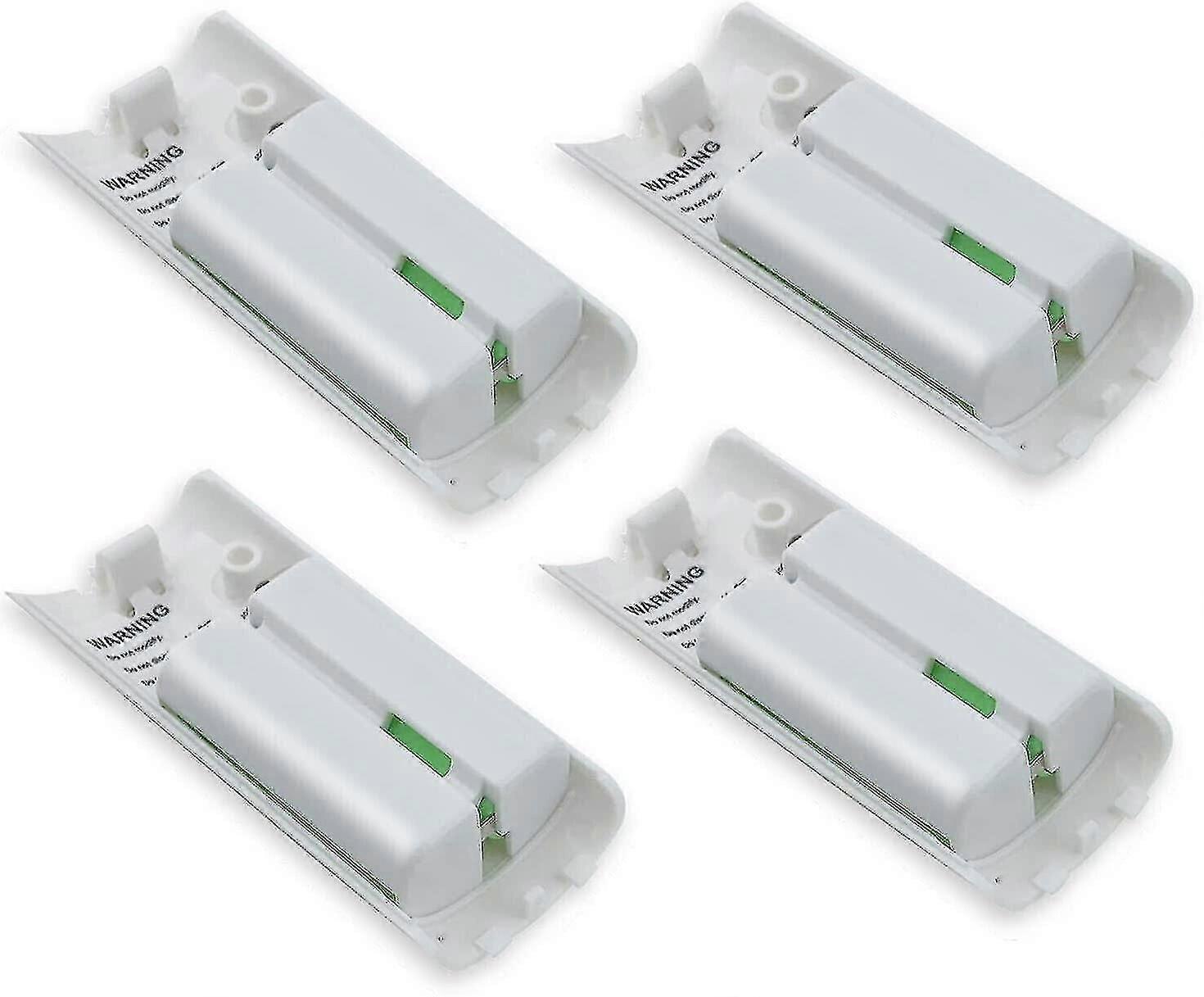 4-Pack Rechargeable Battery Packs for Wii and Wii U Remote Controller 2800mAh-YUHAO