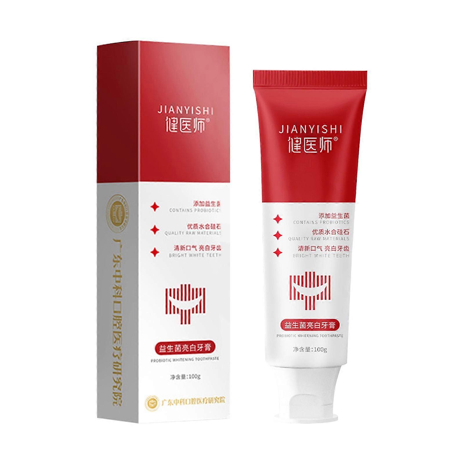 Oral Care Physician's Probiotic Whitening Toothpaste For Refreshing Breath Removing Yellowing And Stains And Improving Oral Odor Toothpaste 100g