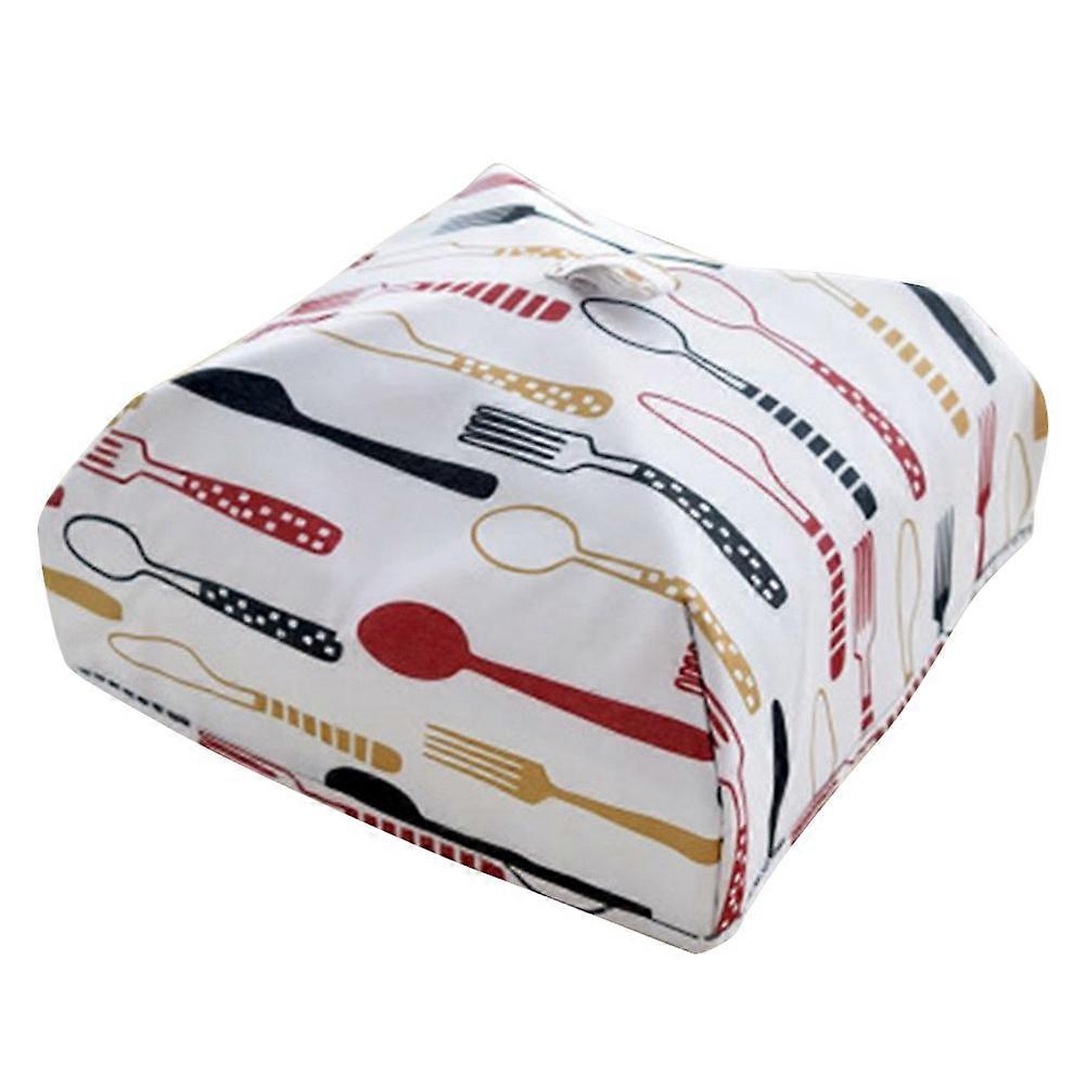 Foldable Food Cover Aluminum Foil Insulation Dining Table Kitchen Gadgets
