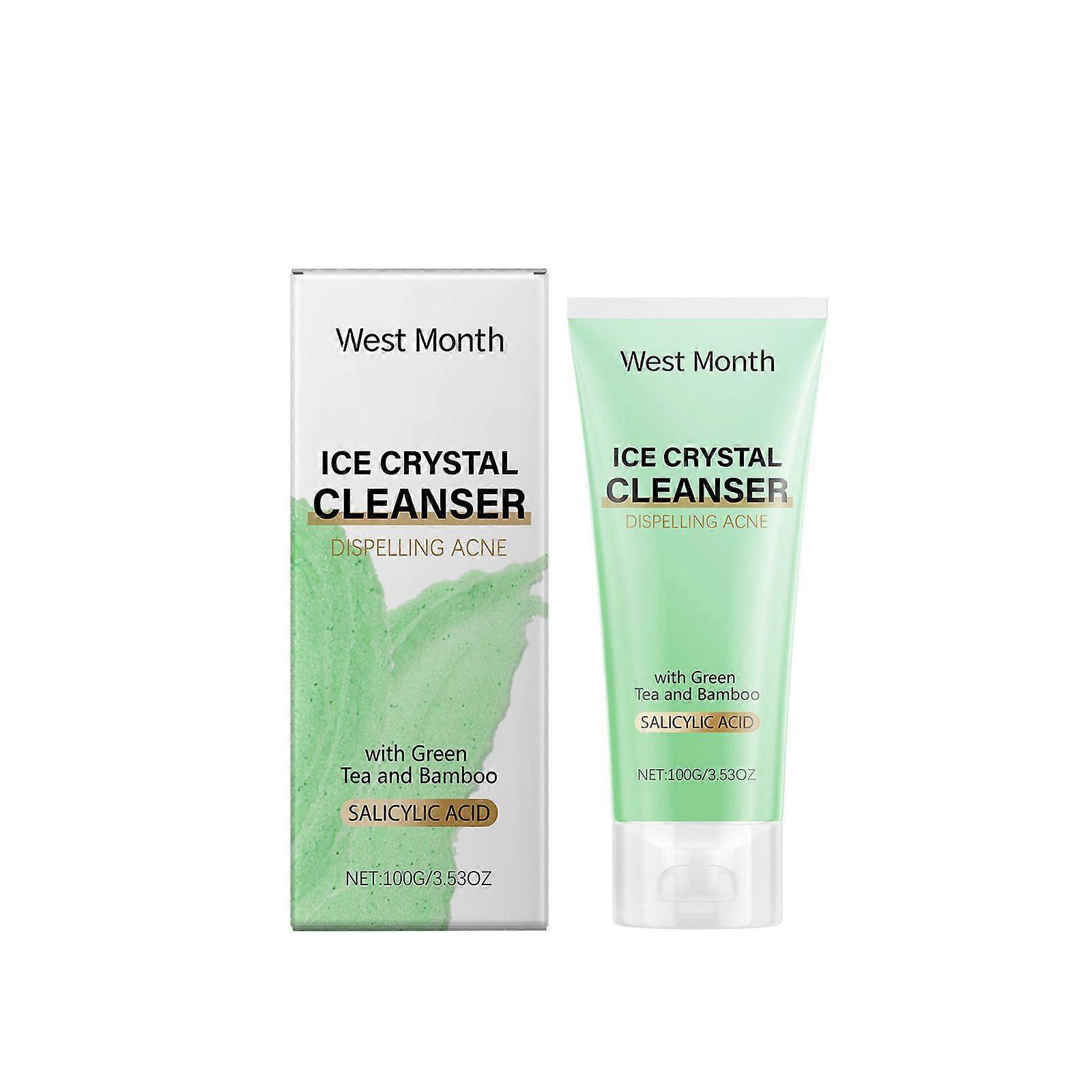West Month Facial Cleanser Gentle Cleansing Pores Refreshing Moisturizing