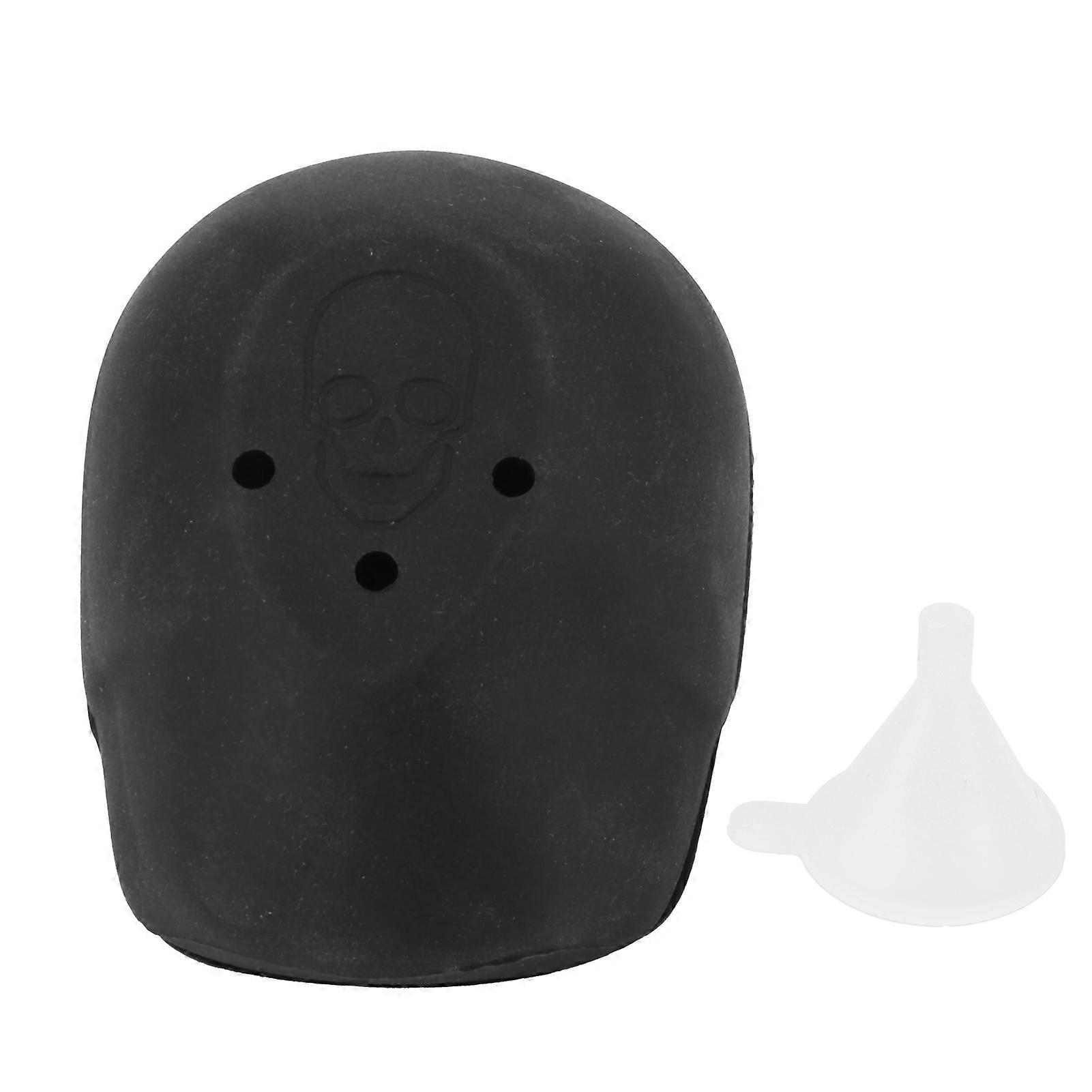 Single Hole Skull Shape Food Grade Silicone Ice Tray, a Cake and Mousse Ice Mold for Home