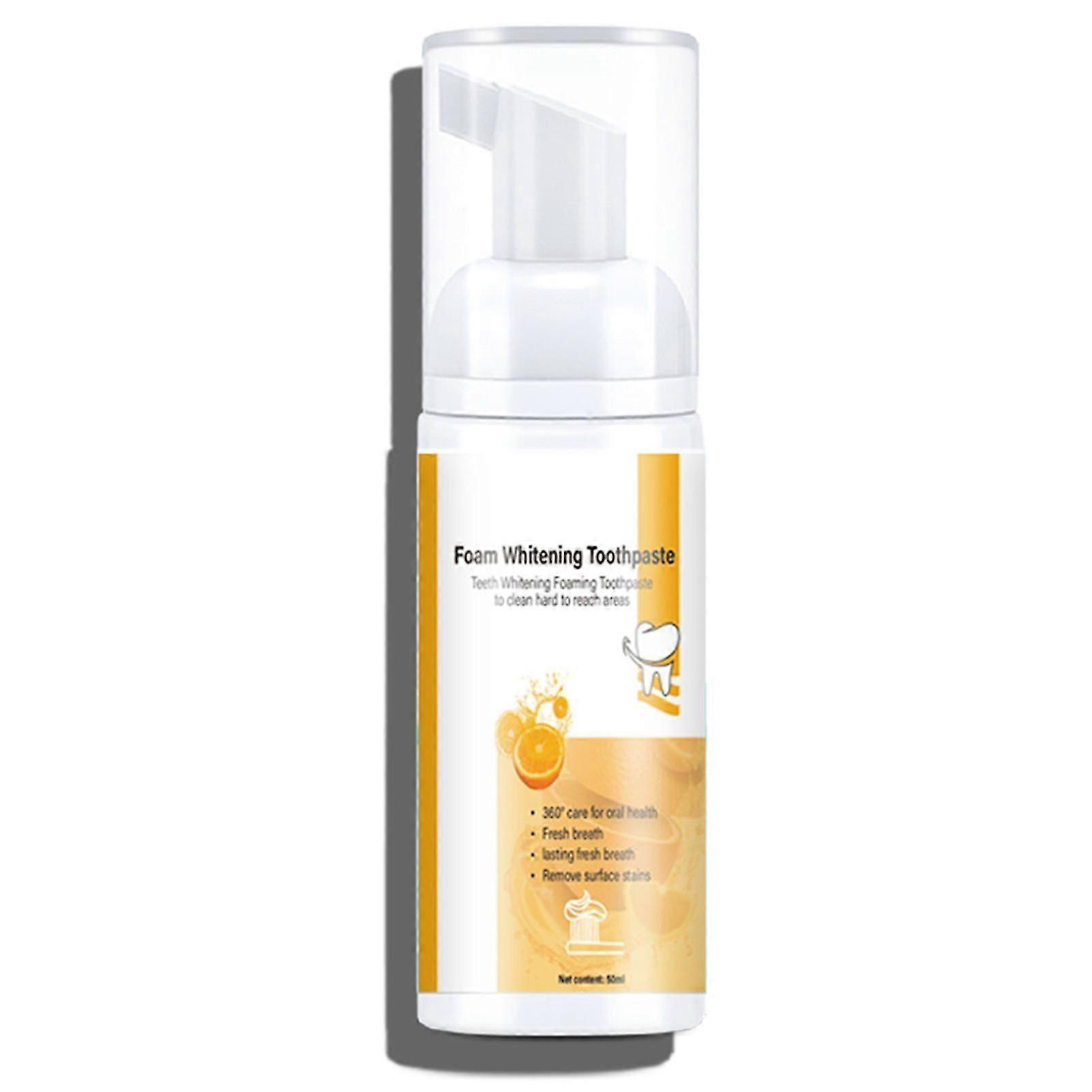 Fruity Foam Whitening Toothpaste Refreshing Breath Remove Teeth Stains Bubble Toothpaste