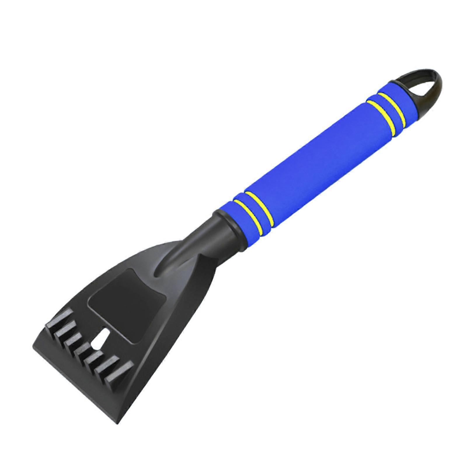 Small Snow Shovel Automotive Nonslip Ice Scraper For Winter Antiscratch Car Accessories Multifunctional Snow Scraper  Blue