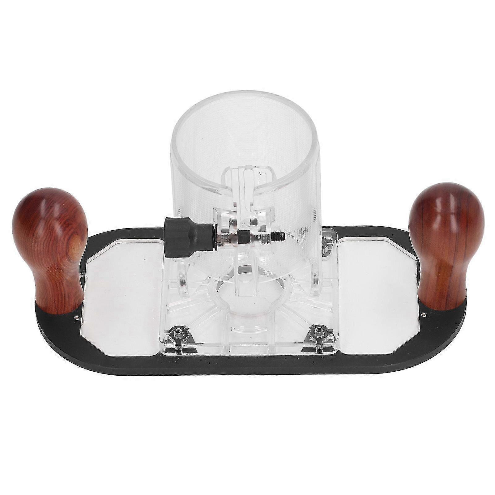 Woodworking Trimmer Base Protective Transparent Plastic Router Power Tool DIY Accessories