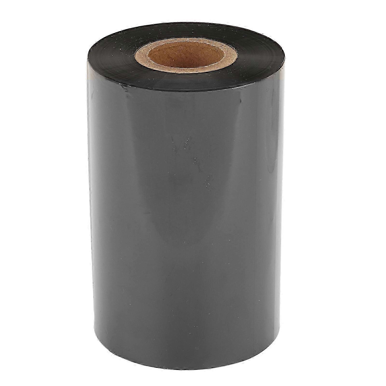 Thermal Transfer Wax Ribbon 100mm X 300m 3 Layer Anti Static Low Wear Enhanced Wax Label Barcode Printer Ribbon