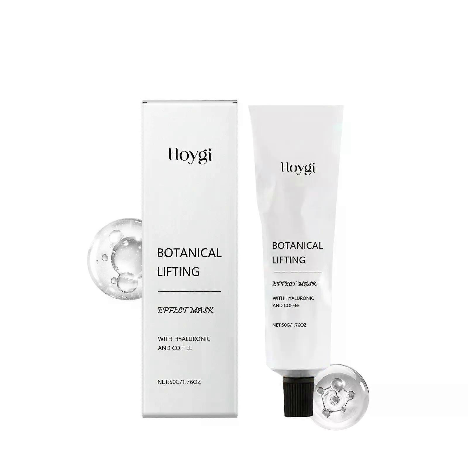 Botanical Lifting Face Mask, Moisturising Mask, Collagen Mask with Hyaluron, Increases Skin Firmness and Reduces the Expression of Wrinkles