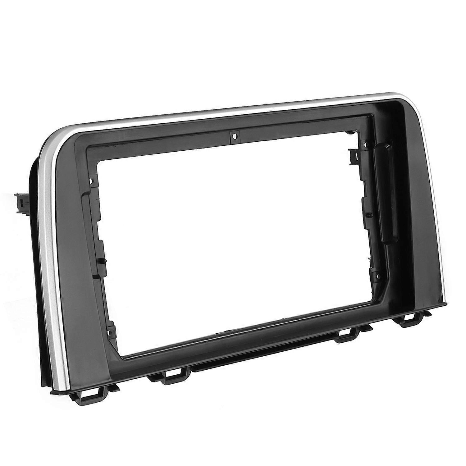 10.1in 2‑DIN Radio Mount Fascia Frame Trim Black Auto Accessory Replacement for HONDA CRV 2017