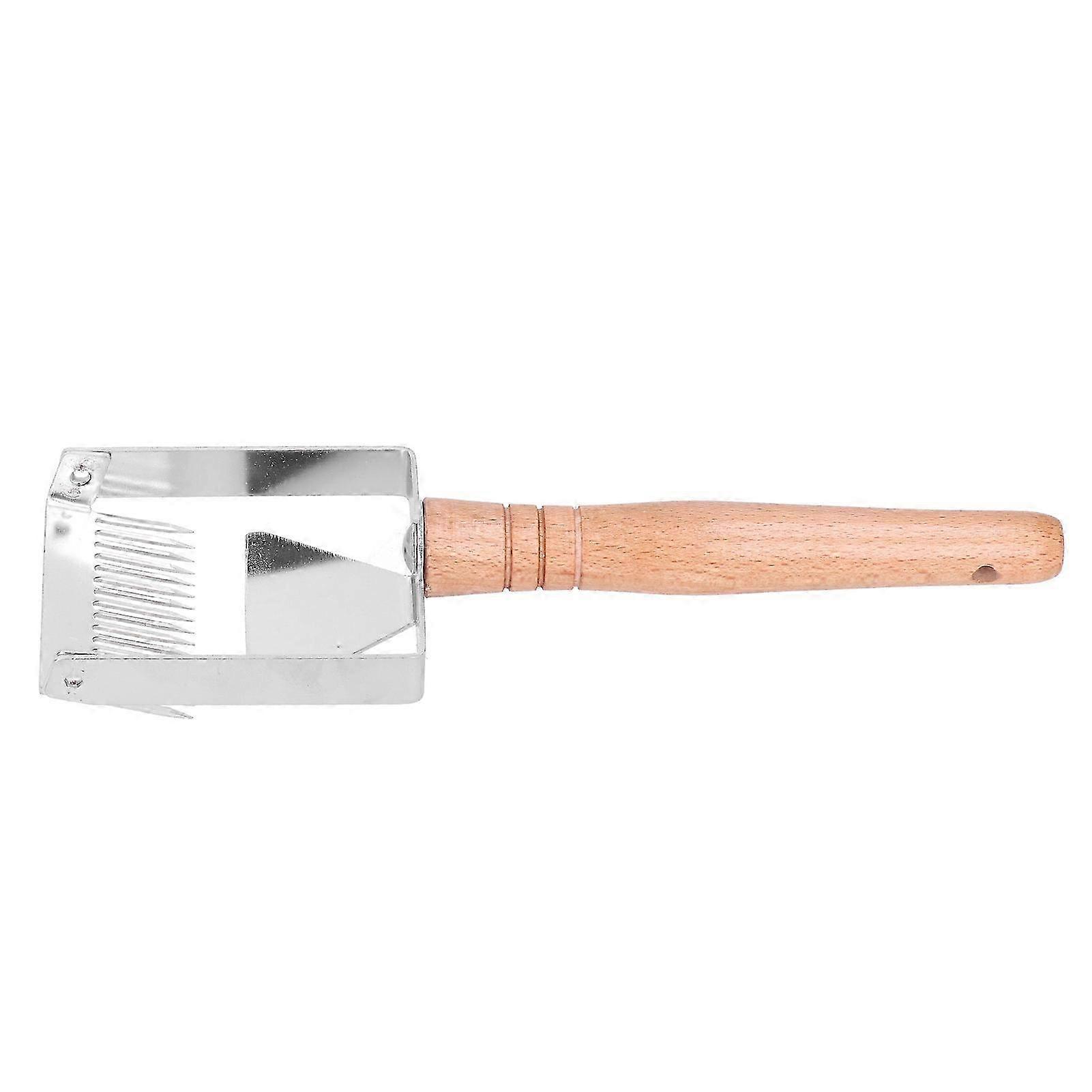 Honey Fork Scraper Shovel Stainless Steel Bee Hive Nest Uncapping Beekeeping Tool