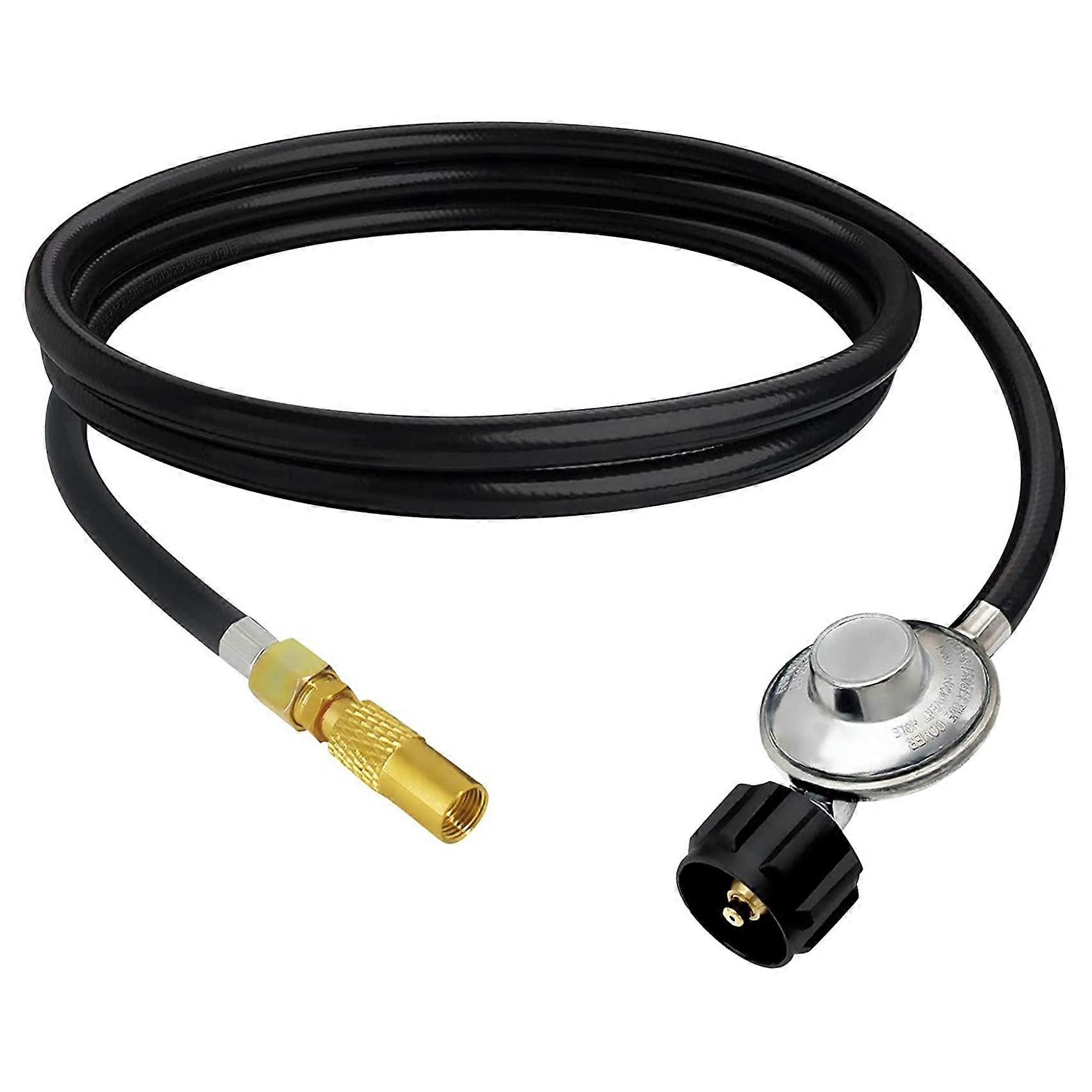 5Ft Propane Hose & Regulator Kit for Coleman ,QCC1 Low-Pressure