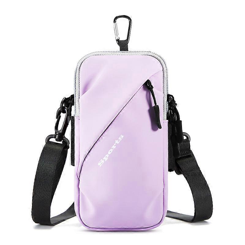 Cell Phone Holder for Walking and Running - Adjustable Running Belt Pouch, Sweatproof, Fits Most Smartphones, Black